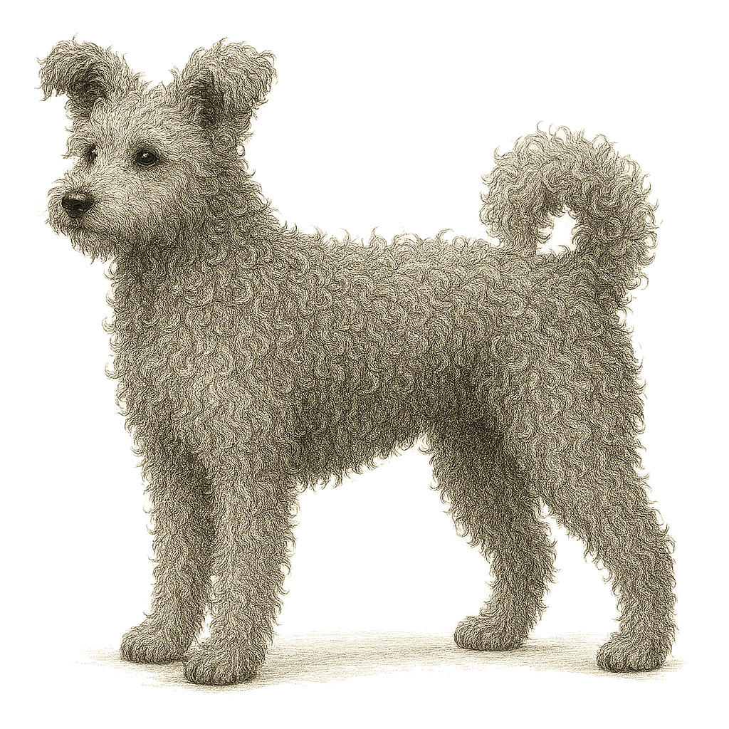 The rare dog breed Pumi